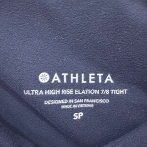 Athleta Ultra High Rise Elation 7/8 Tight in Deep Blue
